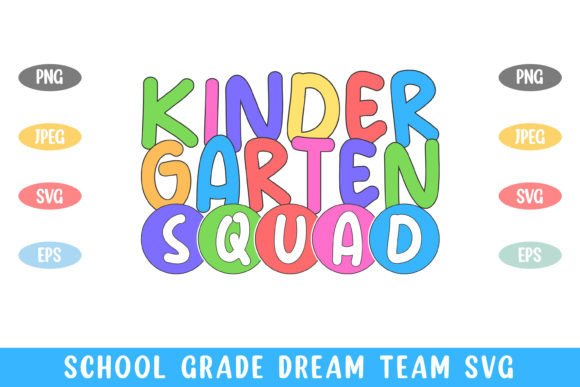 Kindergarten Squad Graphics for Crafts