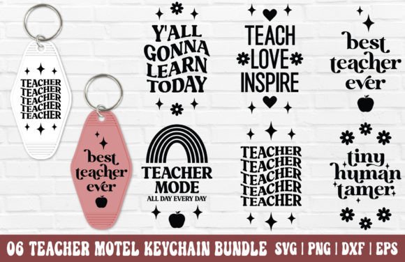 Review: Teacher Motel Keychain SVG Bundle for Embroidery