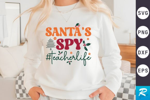 Santa S Spy SVG: Graphics for Crafts