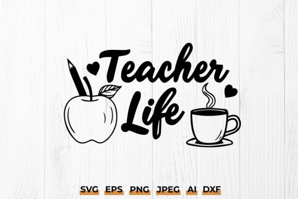 Teacher Life SVG: Crafts & Graphics Review
